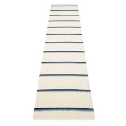 Pappelina Olle Blue & Vanilla Runner Rug 18 Pappelina Olle Blue & Vanilla Runner Rug
