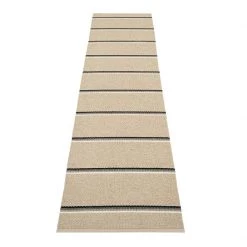 Pappelina Olle Mud & Beige Runner Rug 18 Pappelina Olle Mud & Beige Runner Rug