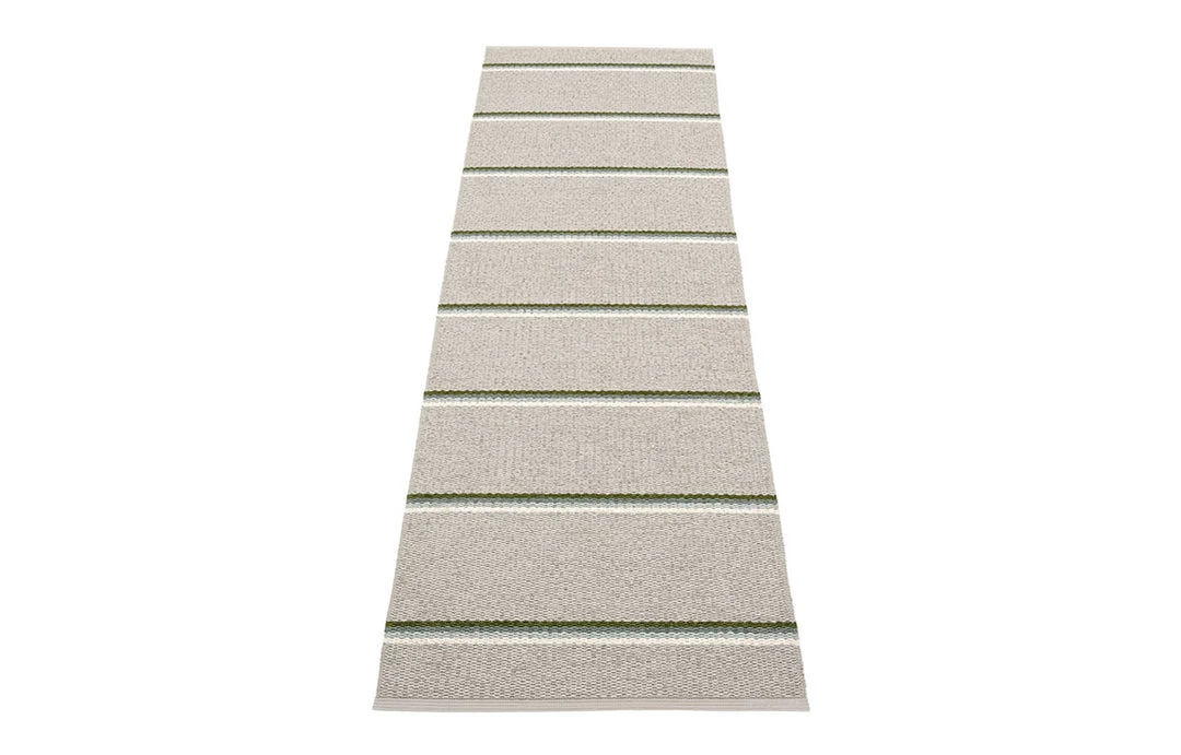 Pappelina Olle Green & Linen Runner Rug 9 Pappelina Olle Green & Linen Runner Rug