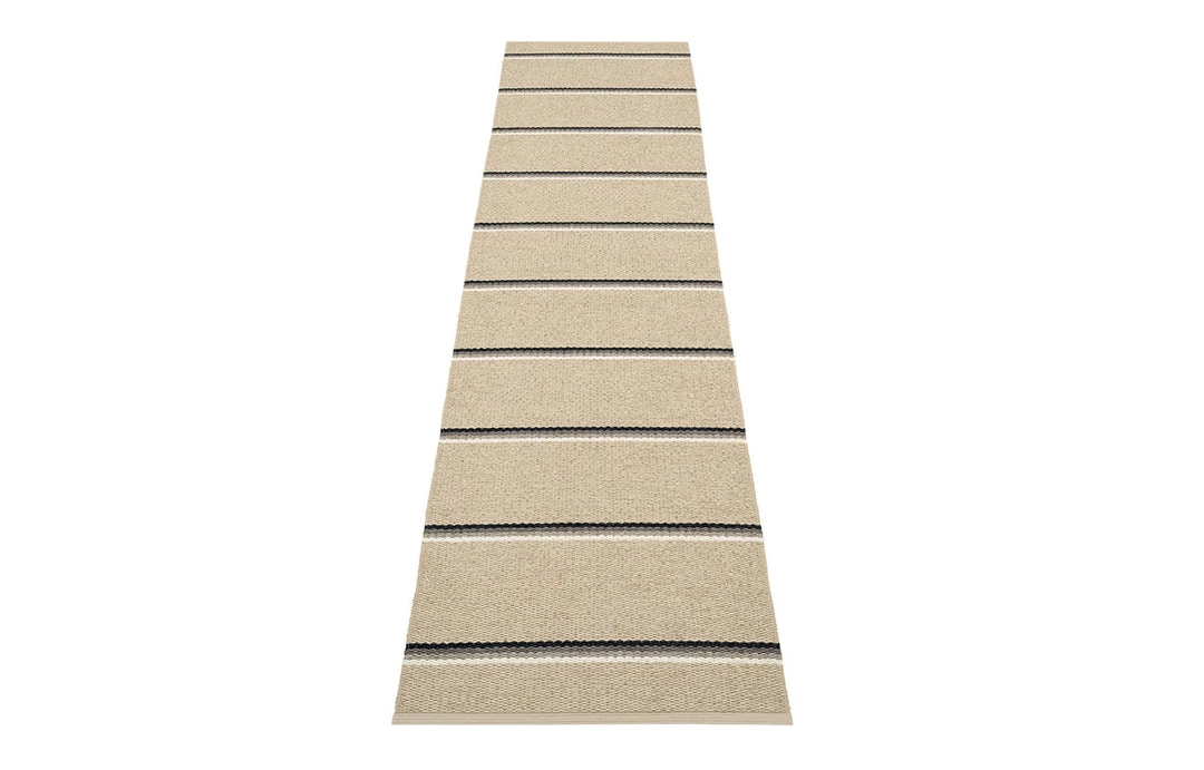 Pappelina Olle Mud & Beige Runner Rug 10 Pappelina Olle Mud & Beige Runner Rug