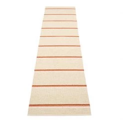 Pappelina Olle Brick & Cream Runner Rug 19 Pappelina Olle Brick & Cream Runner Rug