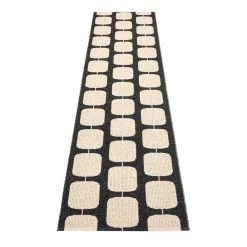 Pappelina Sten Black & Cream Runner Rug 15 Pappelina Sten Black & Cream Runner Rug