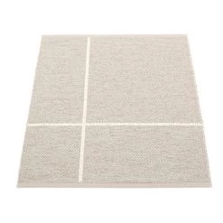 Pappelina Fred Linen & Vanilla Runner Rug