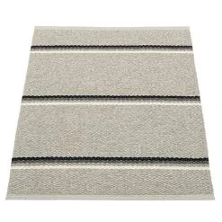 Pappelina Olle Grey & Linen Runner Rug