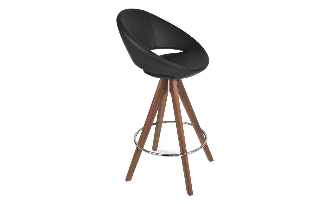 SohoConcept Crescent Pyramid Swivel Counter Stool 3 SohoConcept Crescent Pyramid Swivel Counter Stool