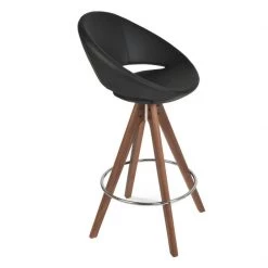 SohoConcept Crescent Pyramid Swivel Bar Stool