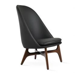 SohoConcept Avanos Wood Base Lounge Chair