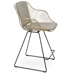 SohoConcept Zebra Wire Counter Stool