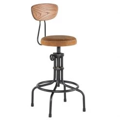 Nuevo Entryway Benches Buck Adjustable Stool