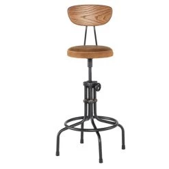 Nuevo Entryway Benches Buck Adjustable Stool