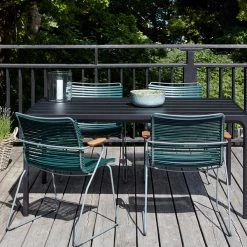 Houe Click Dining Chair With Bamboo Armrests Dining Chairs