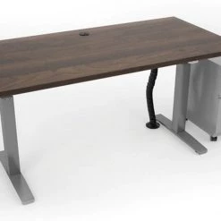 Scale 1:1 Revoh Adjustable Height Desk With Storage Scale 1to1