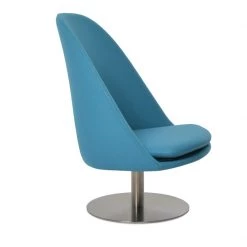 SohoConcept Avanos Swivel Round Lounge Chair
