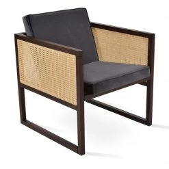 SohoConcept Cube Wood Wicker Lounge Armchair 15 SohoConcept Cube Wood Wicker Lounge Armchair
