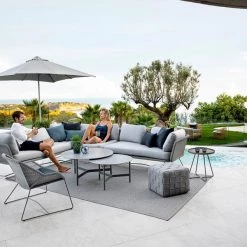 Cane-Line Harbour Parasol With Pulley System 18 Cane-Line Harbour Parasol With Pulley System