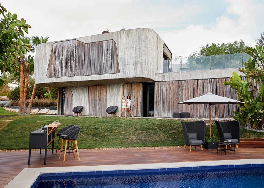 Cane-Line Harbour Parasol With Pulley System 11 Cane-Line Harbour Parasol With Pulley System