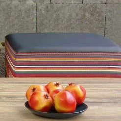 Mamagreen Stripe Horizontal Ottoman