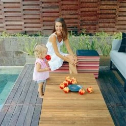 Mamagreen Stripe Horizontal Ottoman