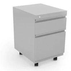 Scale 1:1 Met 2 Drawer Mobile Storage & File