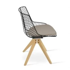 SohoConcept Modern Living Tiger Pyramid Swivel Chair