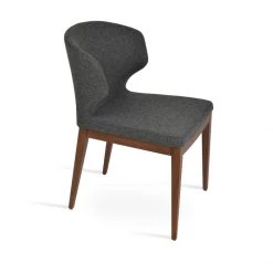 SohoConcept Modern Dining Amed +(Plus) Wood Dining Chair