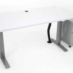 Scale 1:1 Revoh Adjustable Height Desk With Storage Scale 1to1