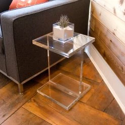 Gus Gus Modern Acrylic I-Beam Table