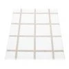 Pappelina Ada White & Metallic Stone Runner Rug
