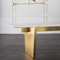 Nuevo Modern Dining Aiden Marble Dining Table
