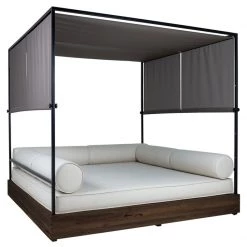 Mamagreen Aiko Large Espresso Teak Daybed