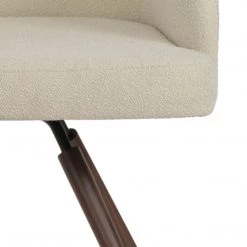 SohoConcept Modern Dining Alice Carrot Swivel Armchair