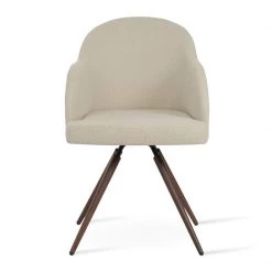 SohoConcept Modern Dining Alice Carrot Swivel Armchair