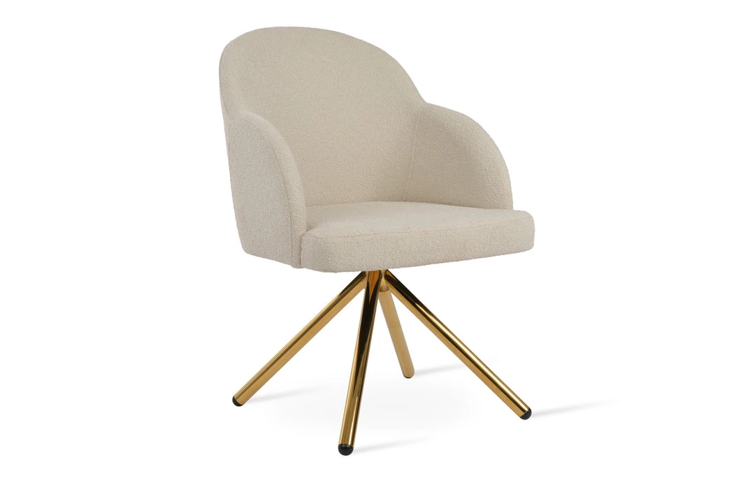 SohoConcept Alice Stick Swivel Armchair Modern Dining 8 SohoConcept Alice Stick Swivel Armchair Modern Dining
