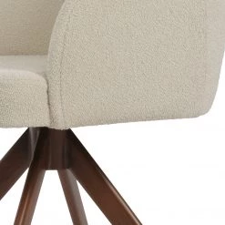 SohoConcept Modern Dining Alice Sword Swivel Armchair