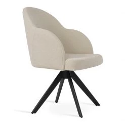 SohoConcept Modern Dining Alice Sword Swivel Armchair