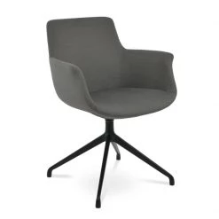 SohoConcept Modern Dining Bottega Spider Swivel Arm Chair 32 SohoConcept Modern Dining Bottega Spider Swivel Arm Chair