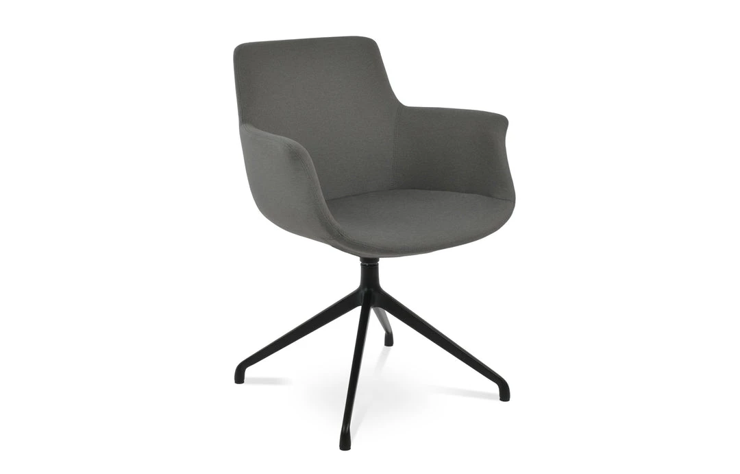 SohoConcept Modern Dining Bottega Spider Swivel Arm Chair 14 SohoConcept Modern Dining Bottega Spider Swivel Arm Chair