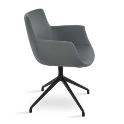 SohoConcept Modern Dining Bottega Spider Swivel Arm Chair 33 SohoConcept Modern Dining Bottega Spider Swivel Arm Chair