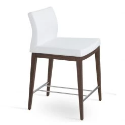 SohoConcept Pasha Wood Counter Stool