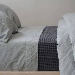 Area Modern Bedroom Anton Mineral Cotton Fitted Sheet