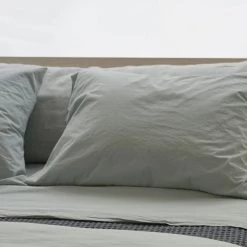 Area Modern Bedroom Anton Mineral Cotton Fitted Sheet