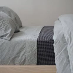 Area Modern Bedroom Anton Mineral Cotton Fitted Sheet