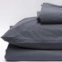 Area Modern Bedroom Anton Steel Cotton Duvet Cover