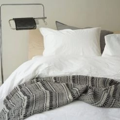 Area Anton White Cotton Pillow Cases (pair) Bedding