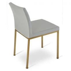 SohoConcept Modern Dining Aria Metal Adjuster Cap Chair 25 SohoConcept Modern Dining Aria Metal Adjuster Cap Chair