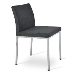 SohoConcept Modern Dining Aria Metal Adjuster Cap Chair 26 SohoConcept Modern Dining Aria Metal Adjuster Cap Chair
