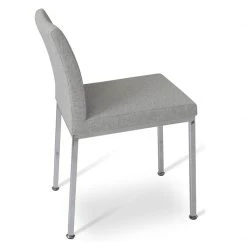 SohoConcept Modern Dining Aria Metal Adjuster Cap Chair 27 SohoConcept Modern Dining Aria Metal Adjuster Cap Chair