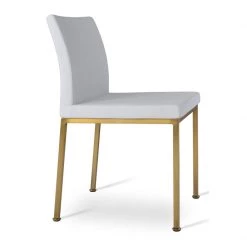 SohoConcept Modern Dining Aria Metal Adjuster Cap Chair 29 SohoConcept Modern Dining Aria Metal Adjuster Cap Chair