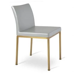 SohoConcept Modern Dining Aria Metal Adjuster Cap Chair 31 SohoConcept Modern Dining Aria Metal Adjuster Cap Chair