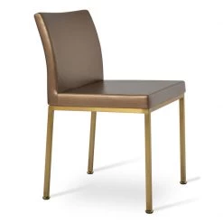 SohoConcept Modern Dining Aria Metal Adjuster Cap Chair 32 SohoConcept Modern Dining Aria Metal Adjuster Cap Chair